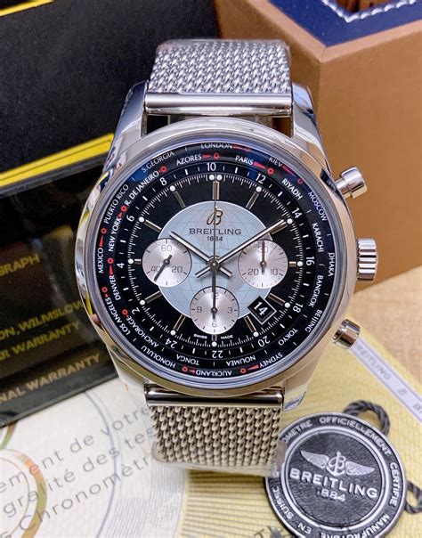 breitling transocean occasion|breitling transocean chronograph unitime price.